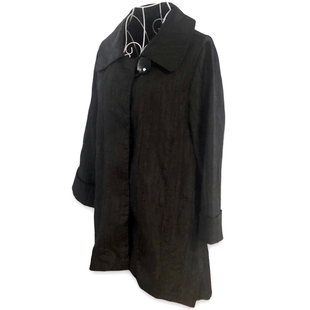 Eden Court Crinkle Lightweight Single Button Jacket